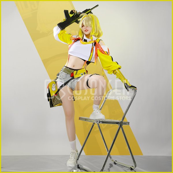 画像4: 勝利の女神 NIKKE エレグ コスプレ衣装(バッグ付き)