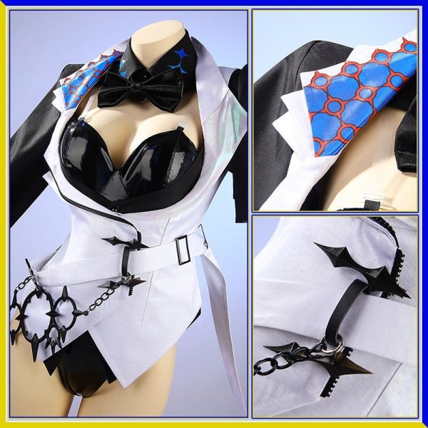 画像7: 【20％OFF】バーチャルYouTuber Vtuber ショウ 女体化 バニー衣装 S.C.R.E.A.M コスプレ衣装