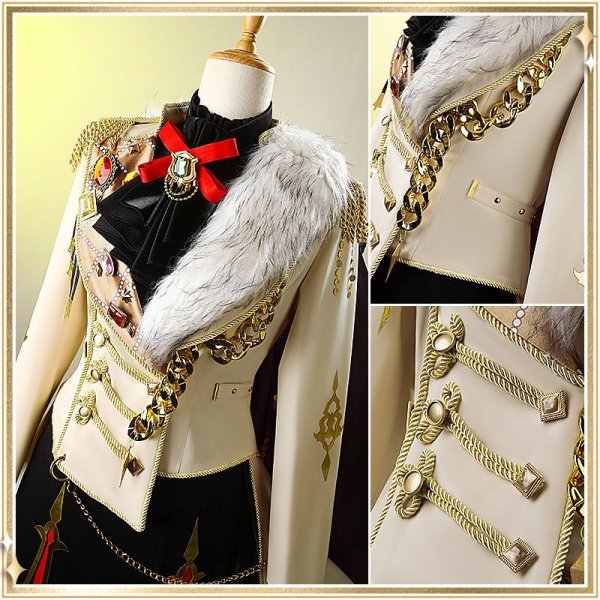 画像7: 【25%OFF】ウマ娘プリティーダービー オルフェーヴル 勝負服 コスプレ衣装