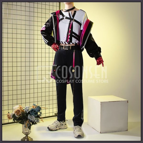 画像2: 【25％OFF】バーチャルYouTuber VOLTACTION 渡会ひばり コスプレ衣装