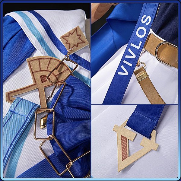 画像6: 【20％OFF】ウマ娘プリティーダービー ヴィブロス 勝負服 コスプレ衣装