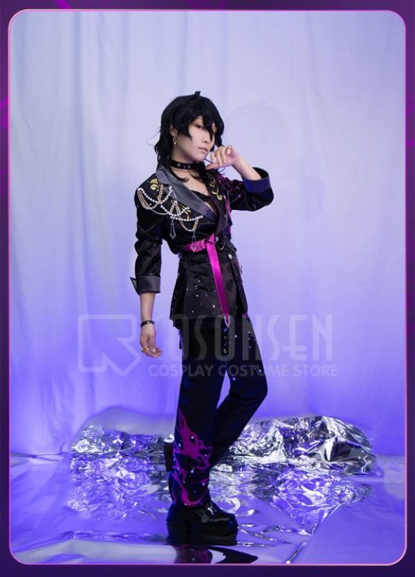 画像4: 【25%OFF】あんスタ風 分かれ道*憧れた姿とフラッシュバック 朔間零 フラッシュバック衣装 コスプレ衣装