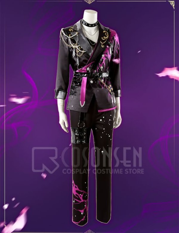 画像7: 【25%OFF】あんスタ風 分かれ道*憧れた姿とフラッシュバック 朔間零 フラッシュバック衣装 コスプレ衣装