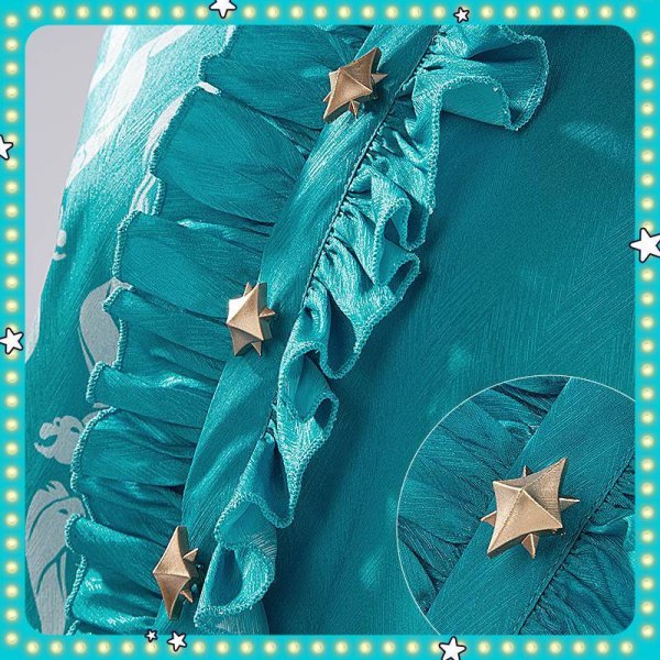 画像10: ツイステ風 ハロウィン ステージ・イン・プレイフルランド 〜踊る人形と幻の遊園地〜 フロイド コスプレ衣装