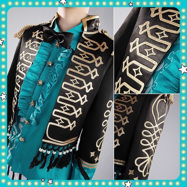 画像4: ツイステ風 ハロウィン ステージ・イン・プレイフルランド 〜踊る人形と幻の遊園地〜 フロイド コスプレ衣装