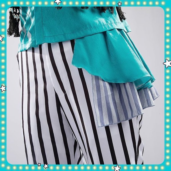 画像12: ツイステ風 ハロウィン ステージ・イン・プレイフルランド 〜踊る人形と幻の遊園地〜 フロイド コスプレ衣装