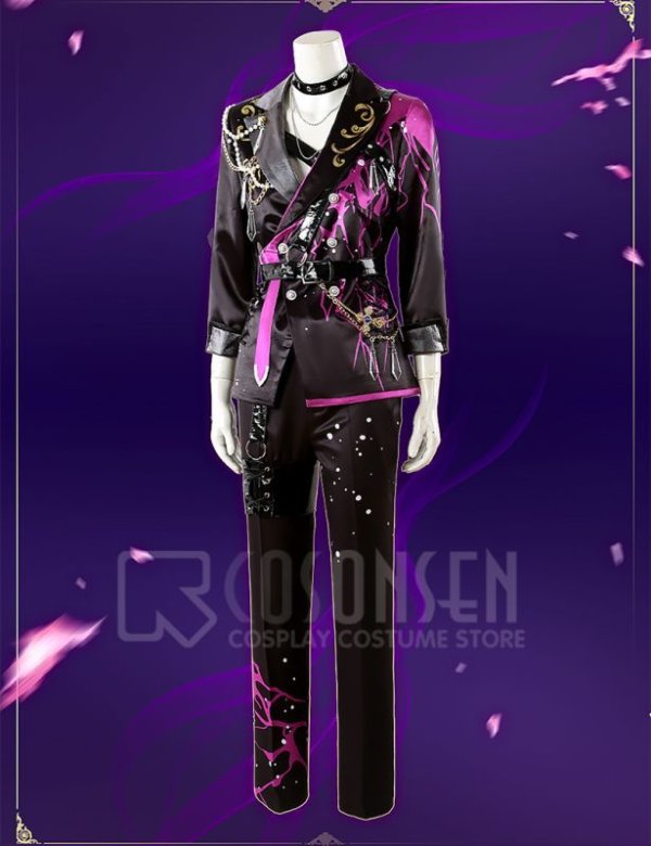 画像6: 【25%OFF】あんスタ風 分かれ道*憧れた姿とフラッシュバック 朔間零 フラッシュバック衣装 コスプレ衣装