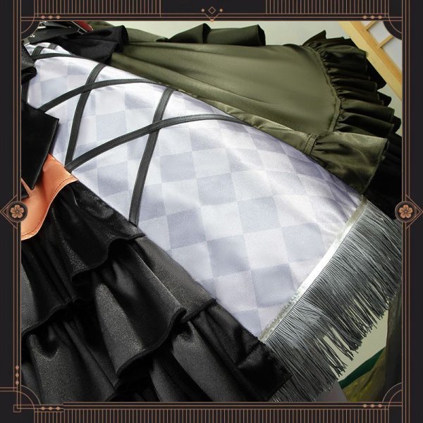 画像19: ホロライブ hololive 儒烏風亭らでん コスプレ衣装（羽織付き）