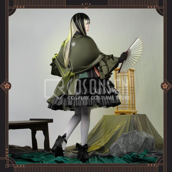 画像3: ホロライブ hololive 儒烏風亭らでん コスプレ衣装（羽織付き）