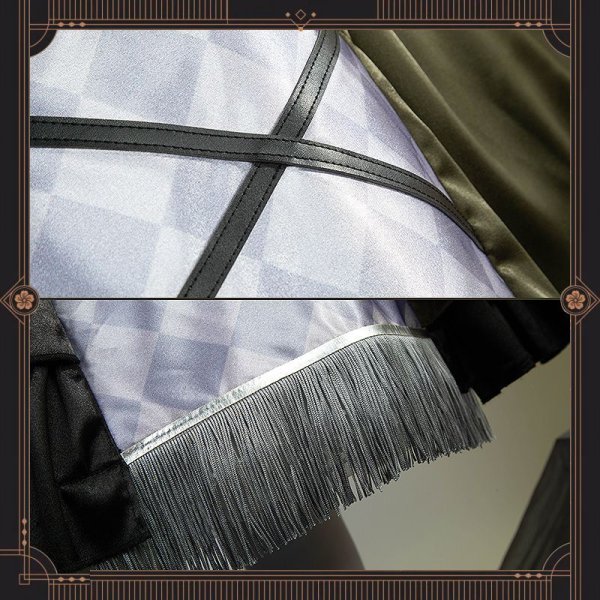 画像20: ホロライブ hololive 儒烏風亭らでん コスプレ衣装（羽織付き）