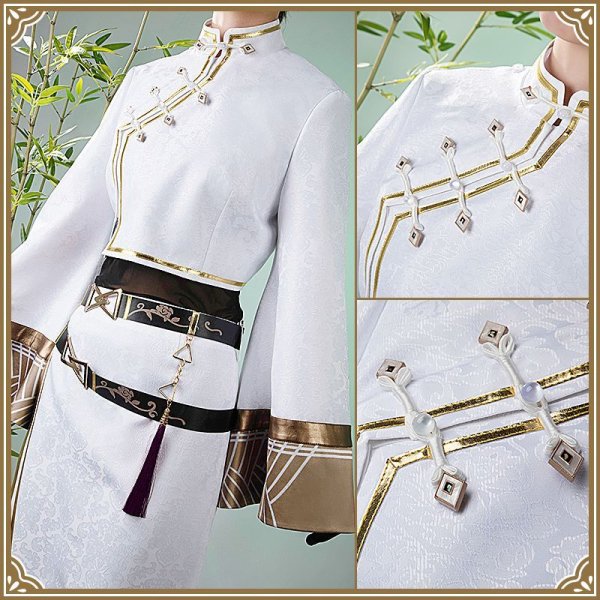 画像6: 【20％OFF】バーチャルYouTuber Vtuber 長尾景 中華風 新衣装 コスプレ衣装