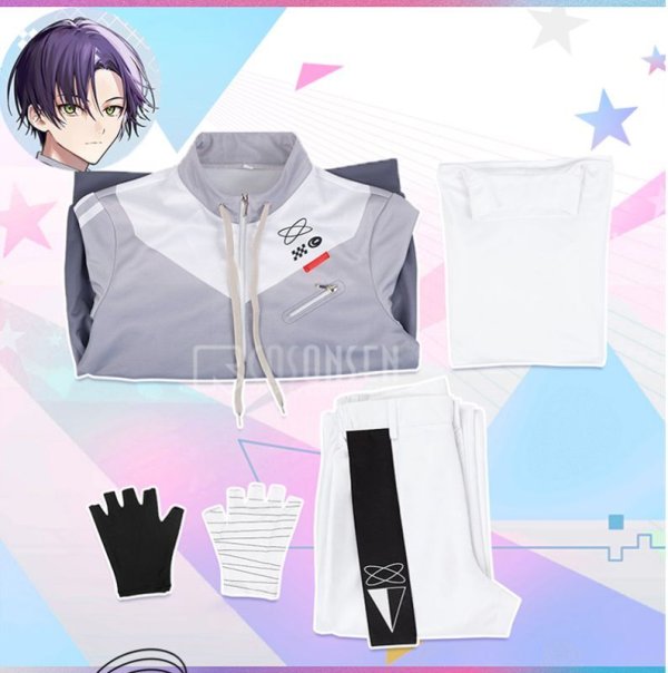 画像7: 【25%OFF】バーチャルYouTuber Vtuber ROF-MAO 1st FULL ALBUM 『Overflow』2周年記念衣装 剣持とうや コスプレ衣装