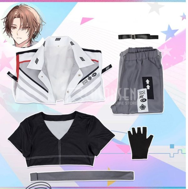 画像7: 【25%OFF】バーチャルYouTuber Vtuber ROF-MAO 1st FULL ALBUM 『Overflow』2周年記念衣装 加賀美ハヤト コスプレ衣装