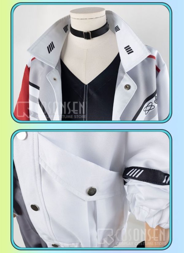 画像5: 【25%OFF】バーチャルYouTuber Vtuber ROF-MAO 1st FULL ALBUM 『Overflow』2周年記念衣装 加賀美ハヤト コスプレ衣装