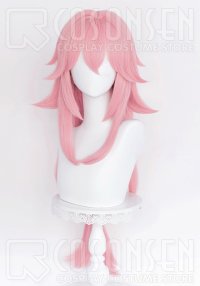 原神 稲妻城 八重神子 コスプレウィッグ