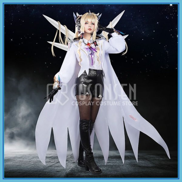 画像3: 【25％OFF】勝利の女神 NIKKE ニケ クラウン コスプレ衣装（防具なし）