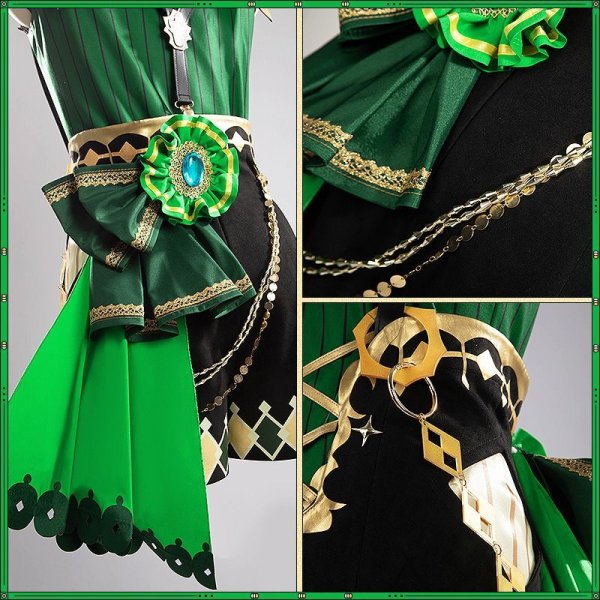 画像7: 【25％OFF】ウマ娘プリティーダービー サトノクラウン 勝負服 コスプレ衣装