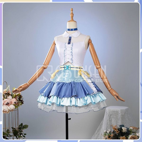 画像7: 【25％OFF】学園アイドルマスター 学マス 世界一可愛い私 藤田ことね コスプレ衣装