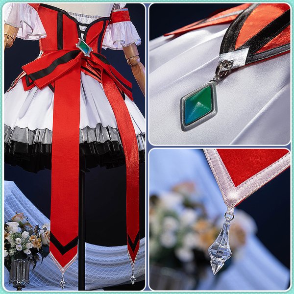 画像10: 【25％OFF】ウマ娘プリティーダービー ウインバリアシオン 勝負服 コスプレ衣装