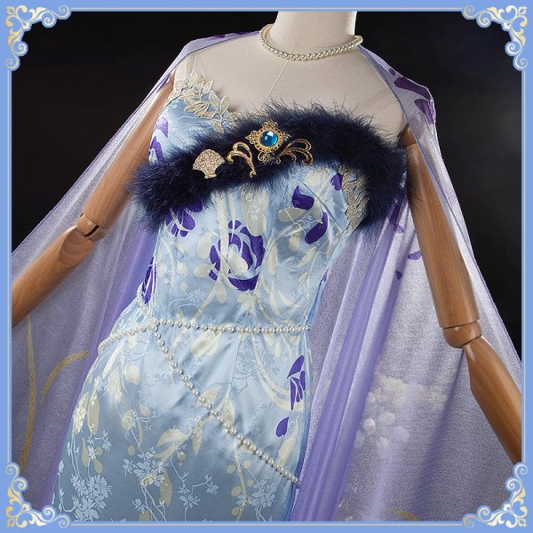 画像6: 【20％OFF】ウマ娘プリティーダービー 紺碧の戴冠式 ヴィルシーナ コスプレ衣装