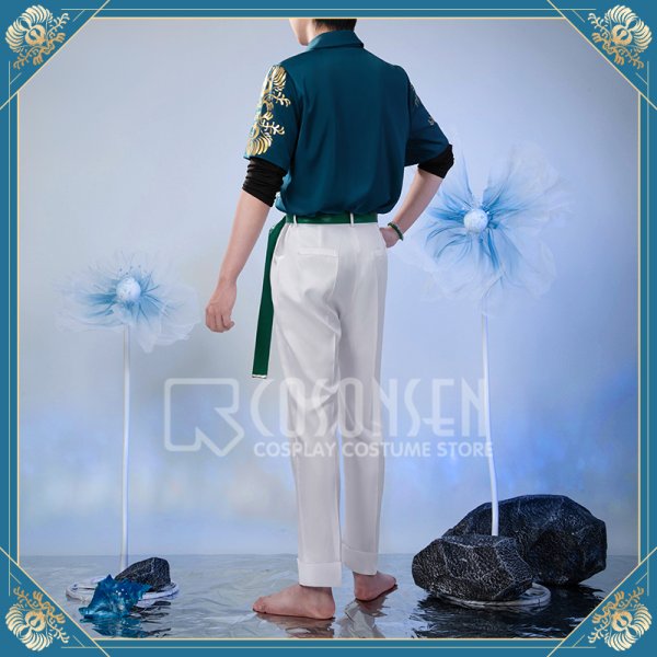 画像3: 【25％OFF】バーチャル YouTuber Vtuber 叢雲 海の家衣装 コスプレ衣装