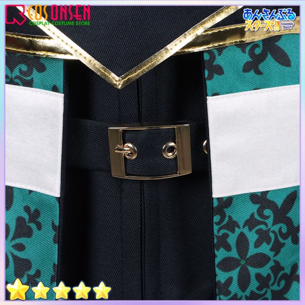 画像7: 【25%OFF】あんさんぶるスターズ! あんスタ SHUFFLE×静寂の黒雪 Noir Neige  桜河こはく コスプレ衣装