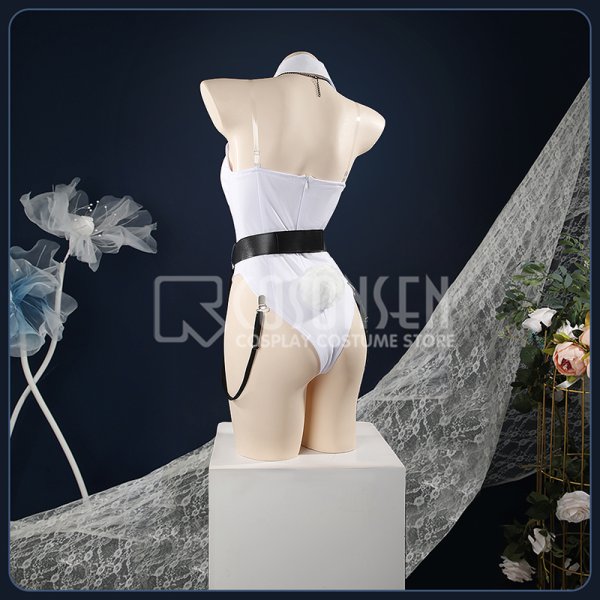 画像6: 【25％OFF】バーチャル YouTuber Vtuber 緋八マナ 女体化 バニー衣装 S.C.R.E.A.M コスプレ衣装