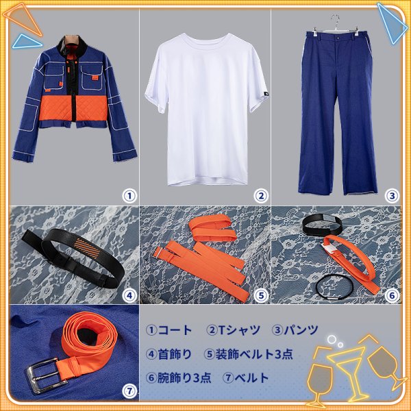 画像20: 【25％OFF】バーチャルYouTuber Vtuber 北見 新衣装 コスプレ衣装（Tシャツにプリント可能）