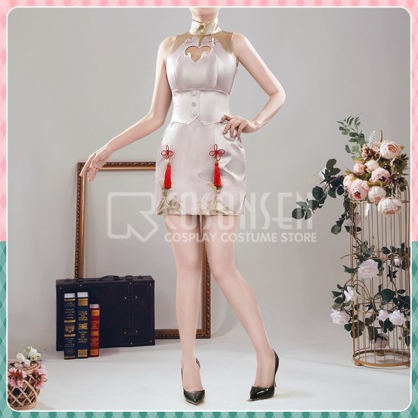 画像4: 【25%OFF】バーチャルYouTuber Vtuber レイン・パターソン  チャイナ服 コスプレ衣装