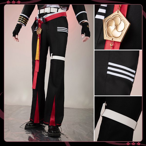 画像17: 【25%OFF】バーチャルYouTuber Vtuber 弦月藤士郎 三華の樂 コスプレ衣装