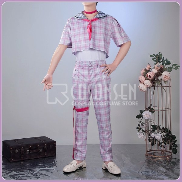 画像4: 【25%OFF】バーチャルYouTuber Vtuber くずは ニューレトロスタイル セーラー衣装 コスプレ衣装