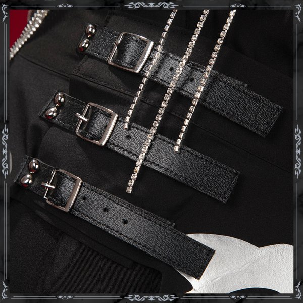 画像7: 【20％OFF】バーチャルYouTuber Vtuber 四季凪アキラ 悪魔衣装 コスプレ衣装 角と翼なし