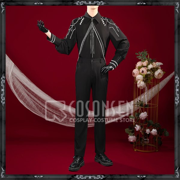 画像5: 【20％OFF】バーチャルYouTuber Vtuber 四季凪アキラ 悪魔衣装 コスプレ衣装 角と翼なし