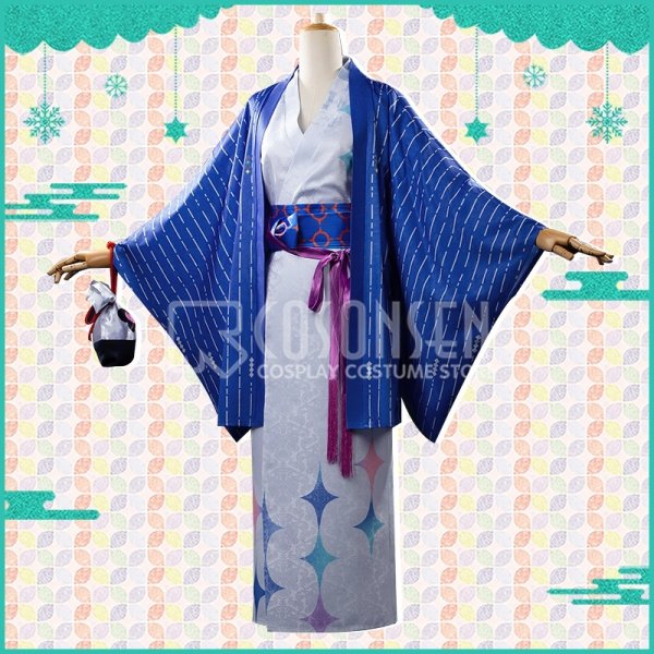 画像3: 【25%OFF】バーチャルYouTuber Vtuber 星導ショウ 浴衣 コスプレ衣装
