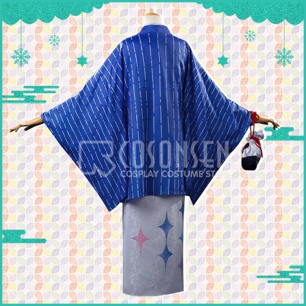 画像4: 【25%OFF】バーチャルYouTuber Vtuber 星導ショウ 浴衣 コスプレ衣装