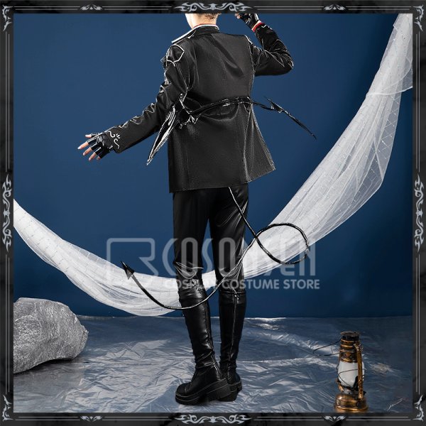 画像4: 【25%OFF】バーチャルYouTuber Vtuber 渡会ひばり 悪魔衣装 コスプレ衣装 翼と尻尾なし