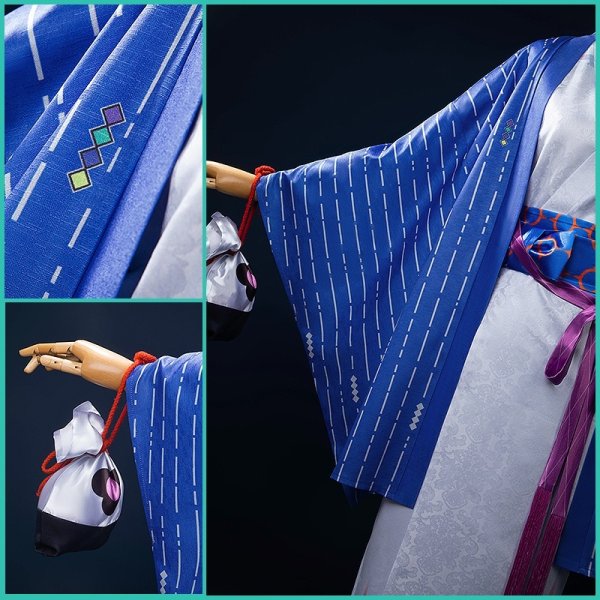 画像8: 【25%OFF】バーチャルYouTuber Vtuber 星導ショウ 浴衣 コスプレ衣装