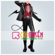 画像1: 【25％OFF】バーチャルYouTuber Vtuber 渡会ひばり 悪魔衣装 コスプレ衣装 翼と尻尾なし (1)