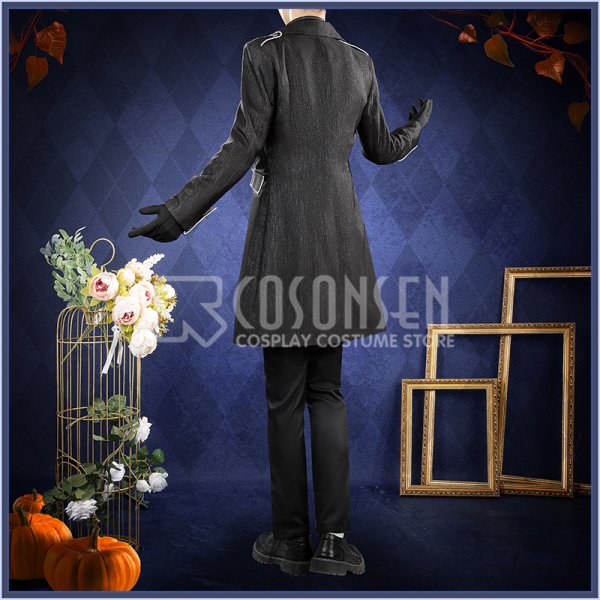 画像4: 【20％OFF】ツイステ風 「Lost in the Book〜始まりのハロウィーン〜」マレウス コスプレ衣装