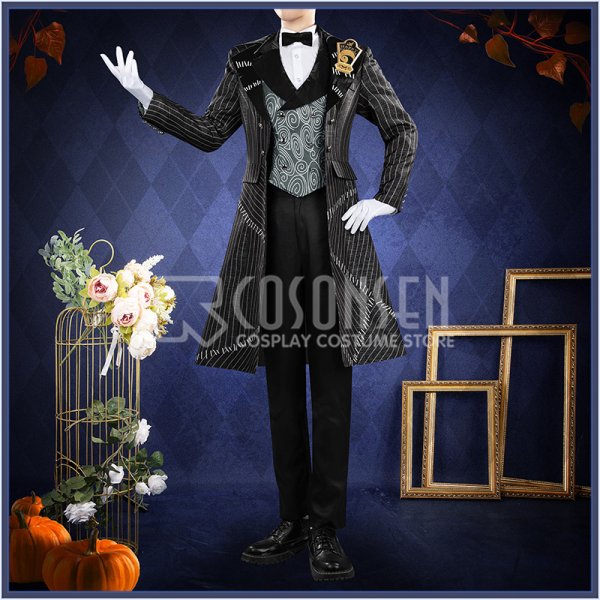 画像3: 【20％OFF】ツイステ風 「Lost in the Book〜始まりのハロウィーン〜」イデア コスプレ衣装