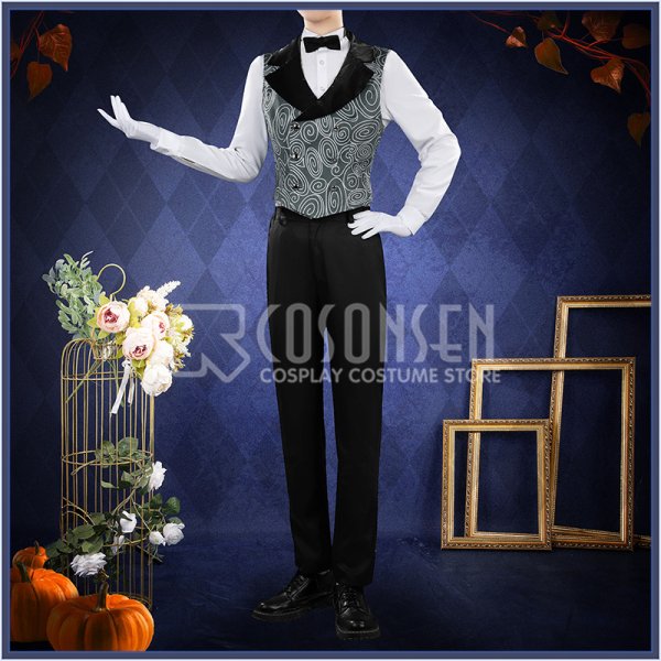 画像5: 【20％OFF】ツイステ風 「Lost in the Book〜始まりのハロウィーン〜」イデア コスプレ衣装