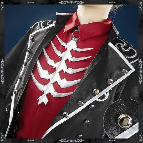 画像7: 【25%OFF】バーチャルYouTuber Vtuber 渡会ひばり 悪魔衣装 コスプレ衣装 翼と尻尾なし