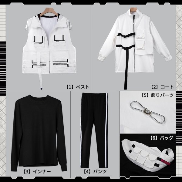 画像20: 【25%OFF】バーチャルYouTuber Vtuber Clutch Mode Type ローレン コスプレ衣装