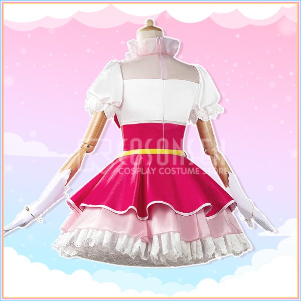 画像4: 【25%OFF】魔法つかいプリキュア ダイヤスタイル  キュアミラクル  コスプレ衣装