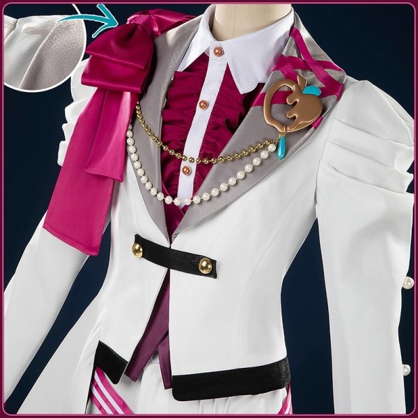 画像6: あんスタ風 Special for Princess! エス カンナ ユメ ライカ 【スノーホワイト衣装】 コスプレ衣装