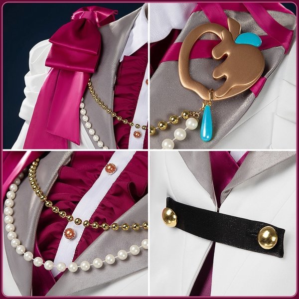 画像7: あんスタ風 Special for Princess! エス カンナ ユメ ライカ 【スノーホワイト衣装】 コスプレ衣装