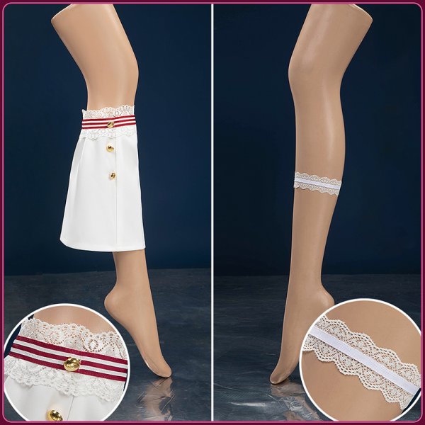 画像19: あんスタ風 Special for Princess! エス カンナ ユメ ライカ 【スノーホワイト衣装】 コスプレ衣装