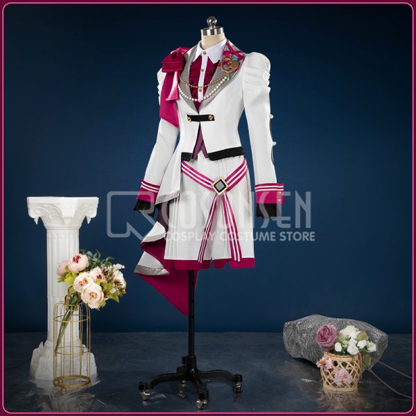 画像3: あんスタ風 Special for Princess! エス カンナ ユメ ライカ 【スノーホワイト衣装】 コスプレ衣装