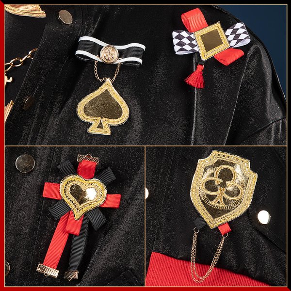 画像11: 【20％OFF】ツイステ風 [トリックキングジャケット] ケイト コスプレ衣装