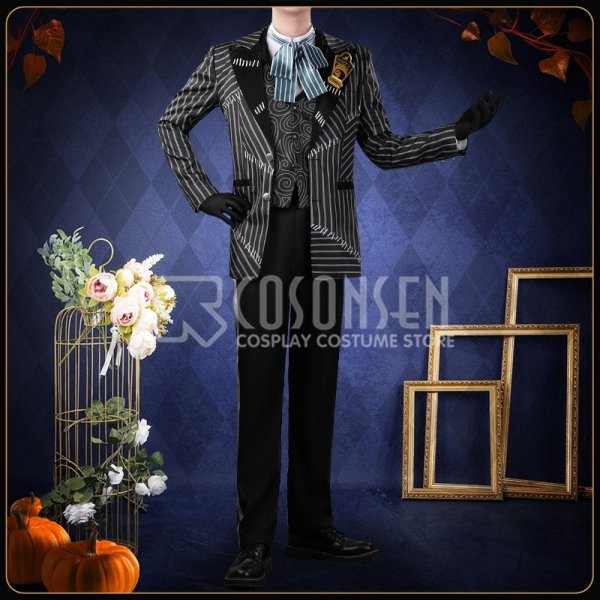 画像3: 【20％OFF】ツイステ風 「Lost in the Book〜始まりのハロウィーン〜」トレイ コスプレ衣装